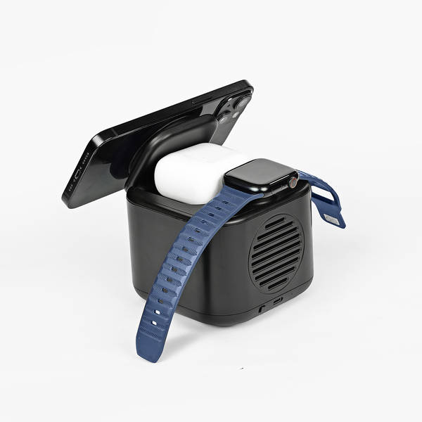 Multi-Functional Wireless Charger And Bluetooth Speaker