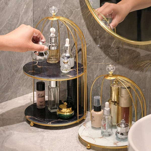 Multipurpose Organizer - Cage - Marble Finish - Assorted - Single Piece