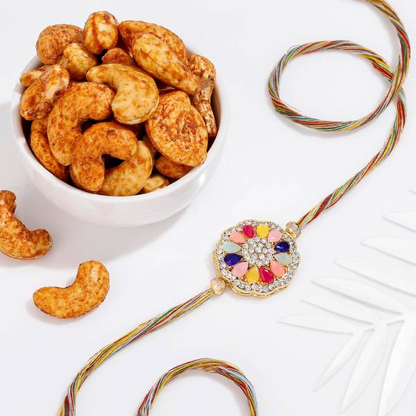 Navratan Rakhi With Thai Chilli Cashewnuts
