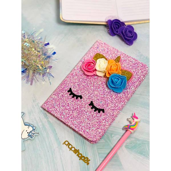 Notebook And Pen Set - Unicorn - Sparkle