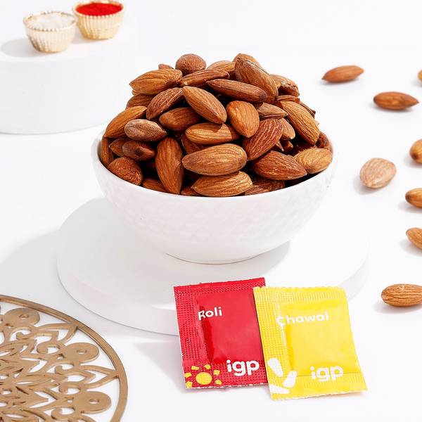 Nutritious Almonds Bhai Dooj Gift