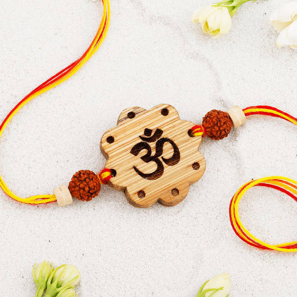 Om Bamboo Eco-Friendly Rakhi