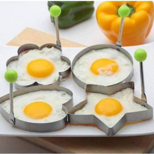 Omelette And Pancake Mould - Shapes - Set Of 4