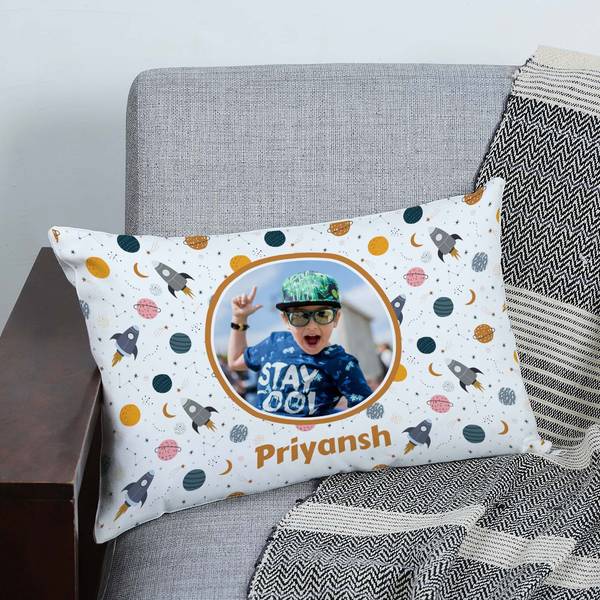 Outer Space Personalized Cushion