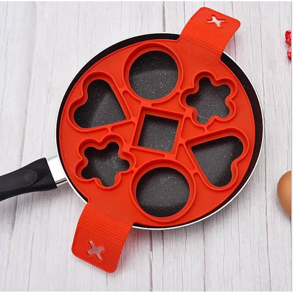 Pancake Mould Shapes Single Piece