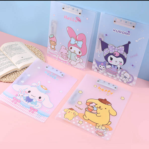 Paper Clip File Folder - Assorted - Single Piece