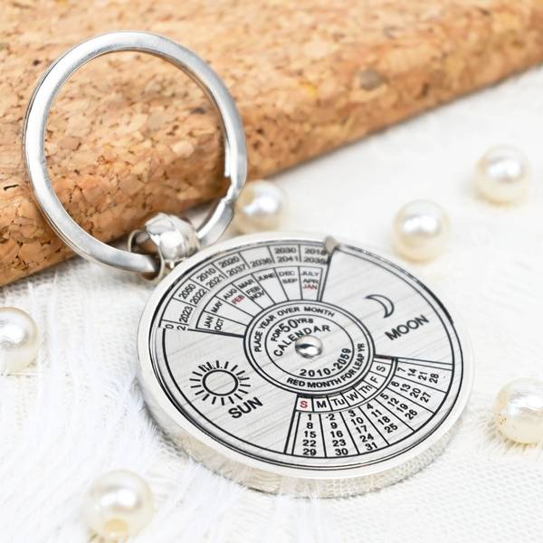 Perpetual Calendar Keychain