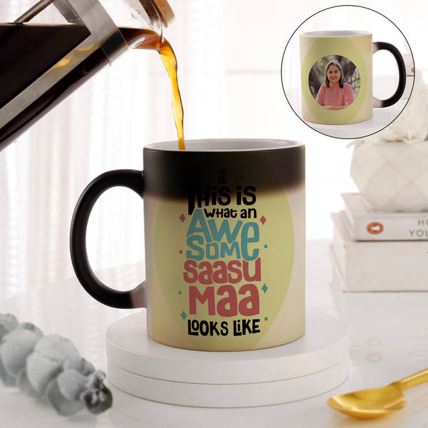 Personalized Awesome Saasu Maa Mothers Day Magic Mug