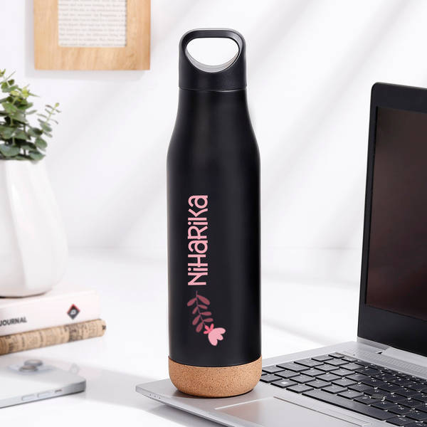 Personalized Black Edition Water Bottle