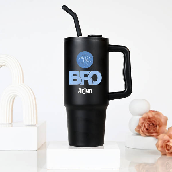 Personalized Bro-Fist Tumbler For Brother
