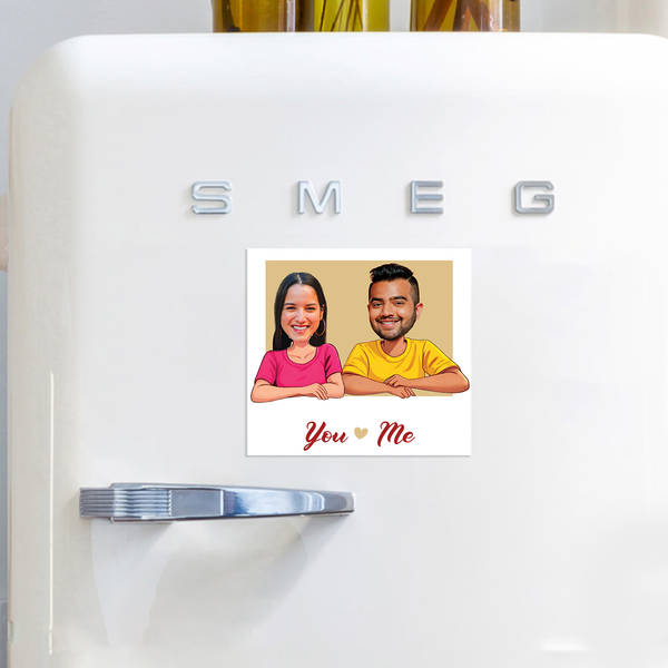 Personalized Caricature Fridge Magnet