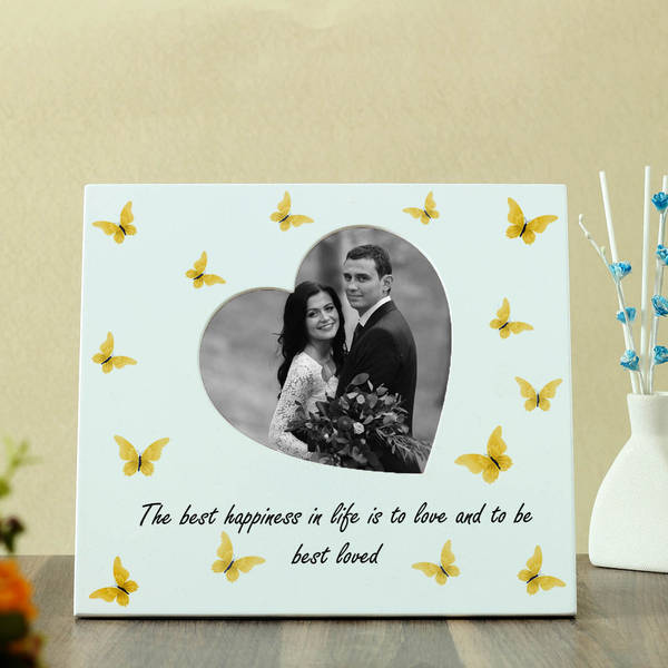 Personalized Couples Photo Frame
