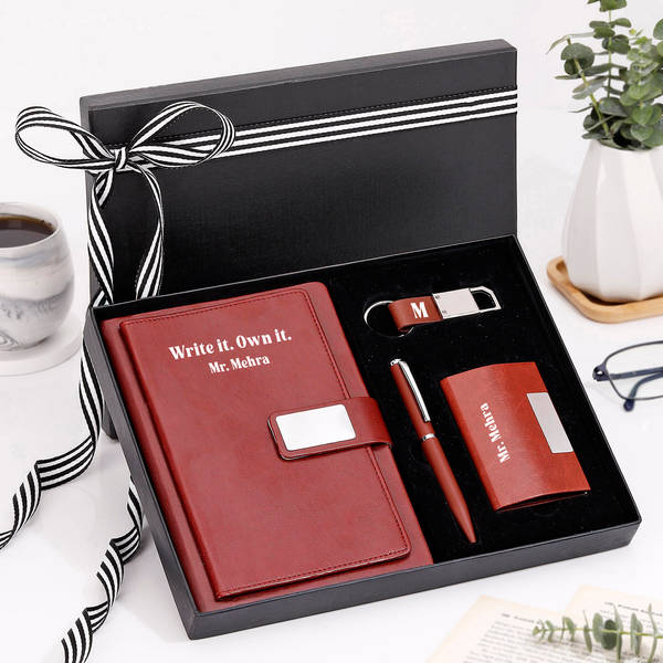 Personalized Daily Essentials Gift Combo For Him
