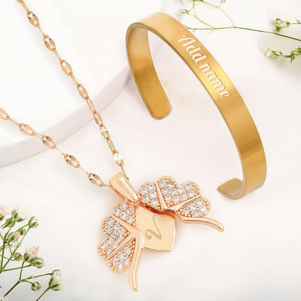 Personalized Dazzling Jewellery Combo