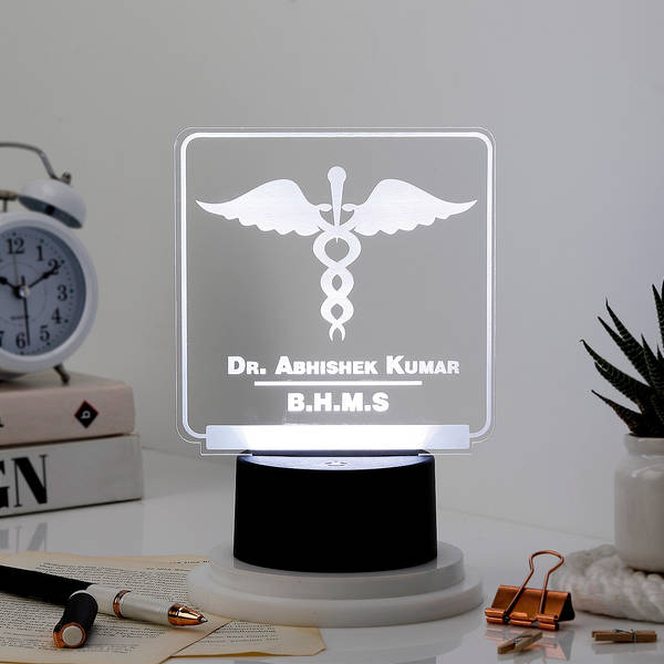 Personalized Doctor LED Lamp