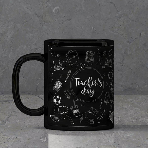 Personalized Doodle Coffee Mug