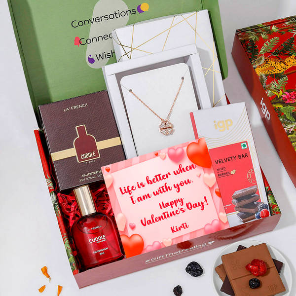 Personalized Everyday Essentials Valentine's Day Hamper
