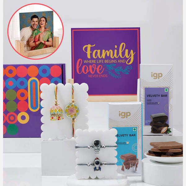 Personalized Family Love Raksha Bandhan Hamper