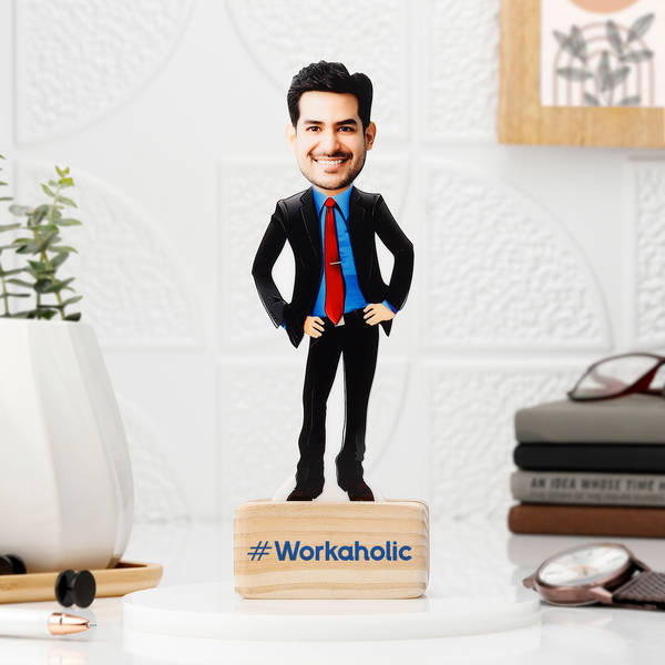 Personalized Gentleman Caricature