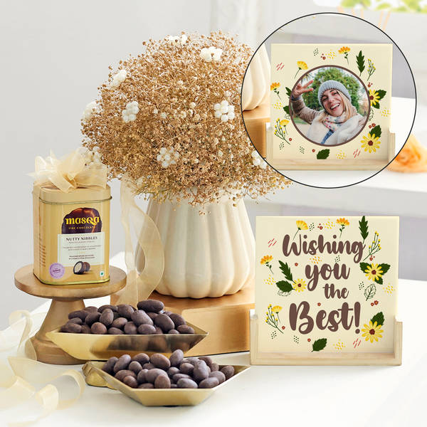 Personalized Golden Bliss Hamper