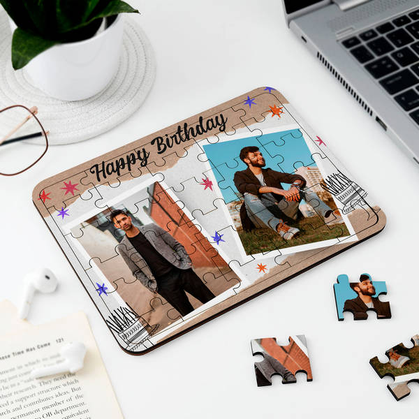 Personalized Happy Birthday Jigsaw Puzzle