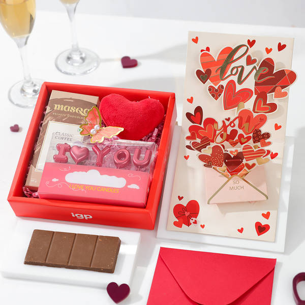 Personalized I Love You Hamper