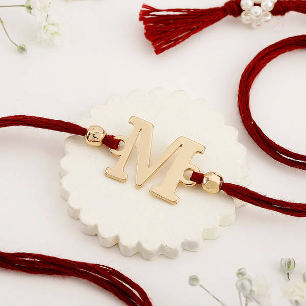 Personalized Initial Rakhi