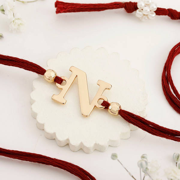 Personalized Initial Rakhi