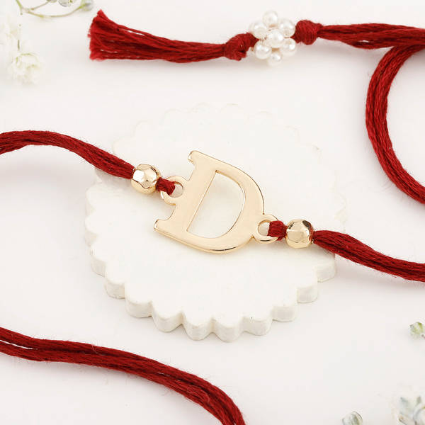 Personalized Initial Rakhi