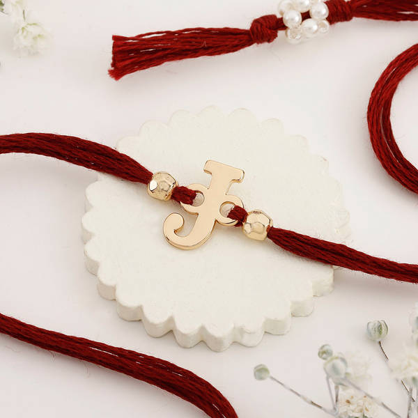 Personalized Initial Rakhi