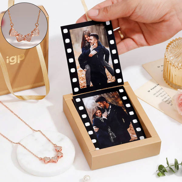 Personalized Jewels And Memories Valentine's Day Gift Combo