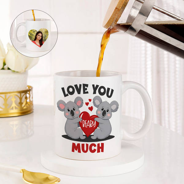 Personalized Koala Love Mug For Valentine's Day