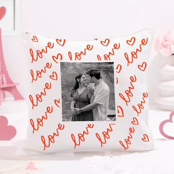 Personalized Love Cushion