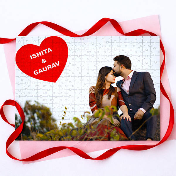 Personalized Love Jigsaw Puzzle For Valentine's Day