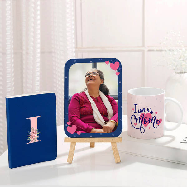 Personalized Love You Mom Gift Hamper