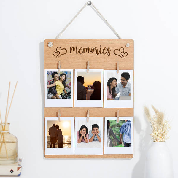 Personalized Lovely Memories Polaroid Board