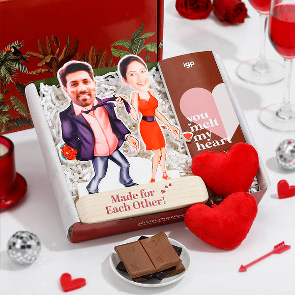 Personalized Made For Each Other Hamper