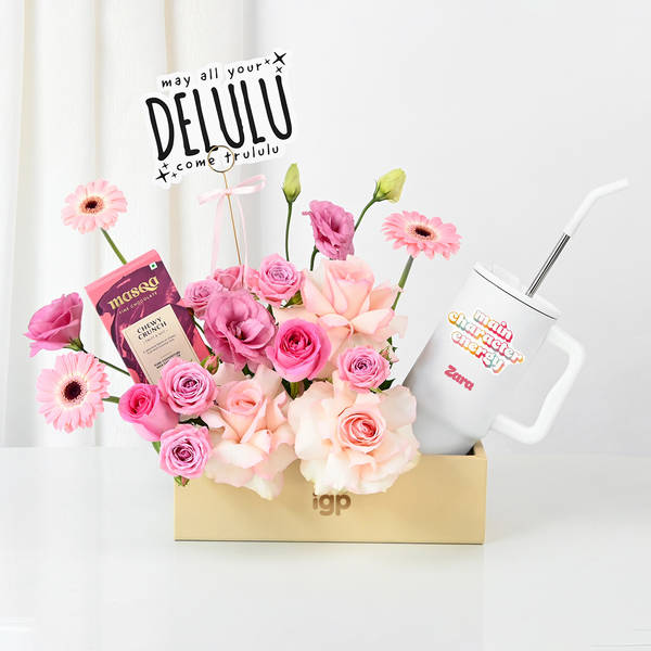 Personalized Main Character Energy Gift Hamper