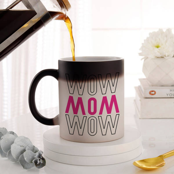 Personalized MOM WOW Mug