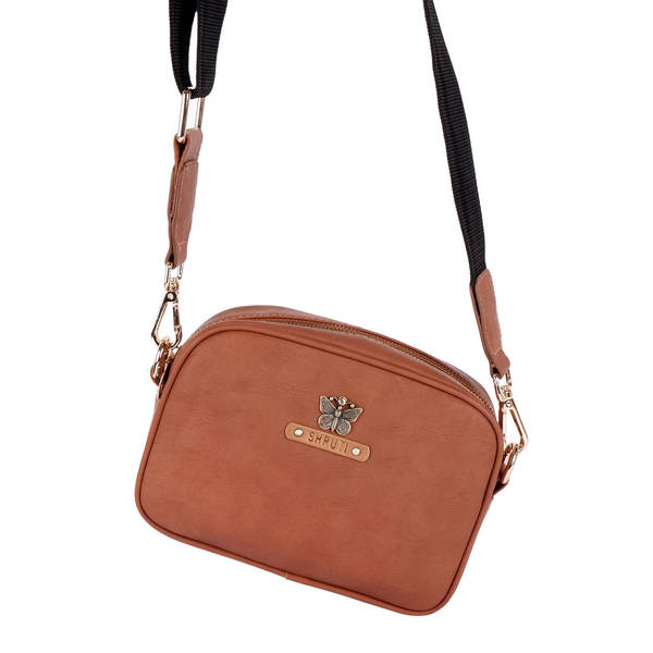 Personalized Mother's Day Sling Bag - Tan