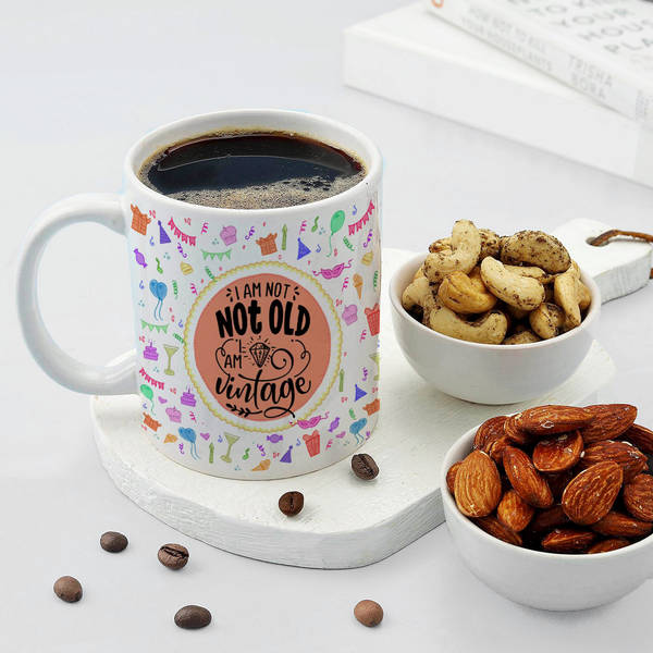 Personalized Mug N Nuts Hamper