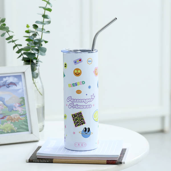 Personalized Passenger Princess Tumbler With Straw