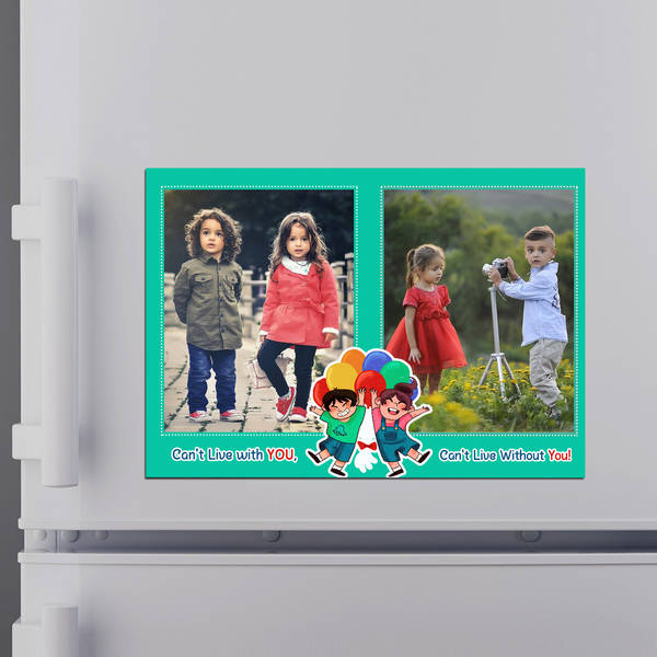Personalized Photo Fridge Magnet for Kids