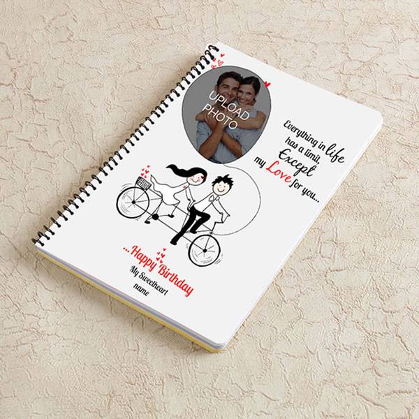Personalized Photo Notebook
