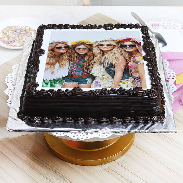 Personalized Picture-Perfect Chocolate Cake