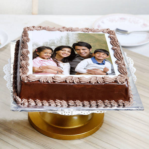 Personalized Picture-Perfect Chocolate Cake