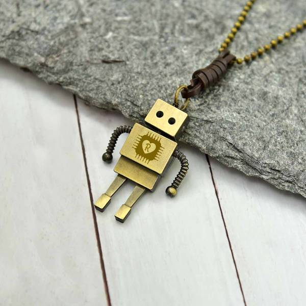 Personalized Robot Pendant