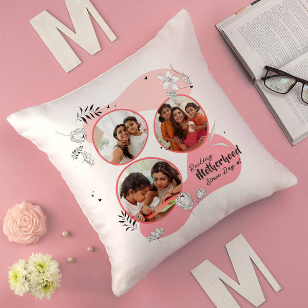 Personalized Rocking Motherhood Cushion