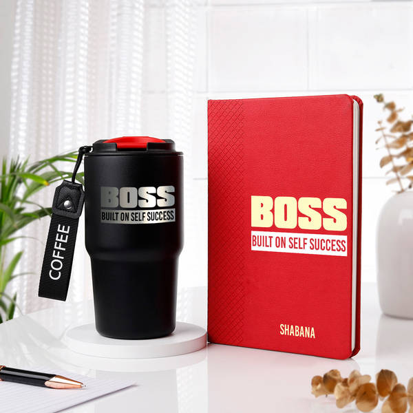 Personalized Self Success Boss Gift Combo