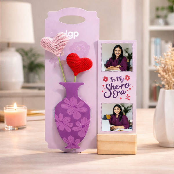Personalized She-ro Women's Day Gift Combo